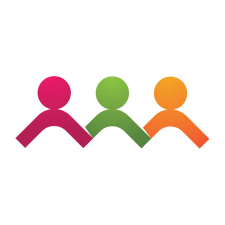 Team group people , Community, network and social icon design templateのイラスト素材