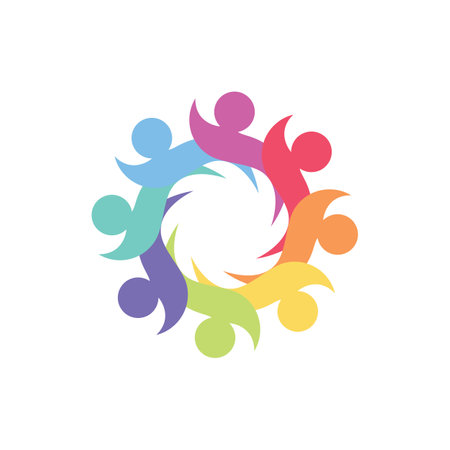 Team group people , Community, network and social icon design templateのイラスト素材