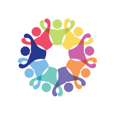 Team group people , Community, network and social icon design templateのイラスト素材
