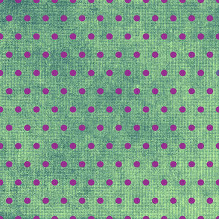 on dirty green embossed background purple circlesの写真素材