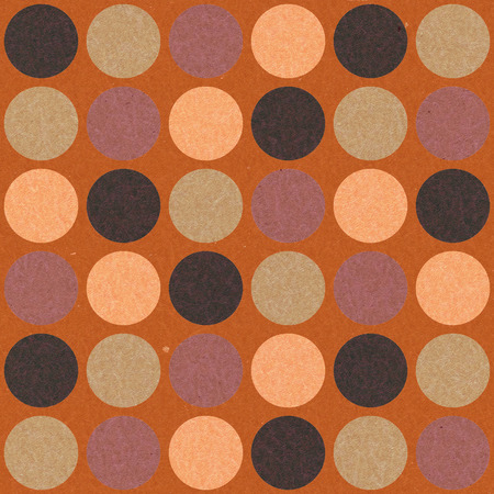 brown leather in colored circlesの写真素材