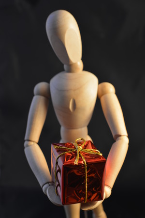 Receiving a presentの写真素材