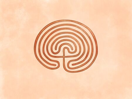 Photo of Cretan Minoan Labyrinth Built - ID:1-139145765 - Royalty Free ...