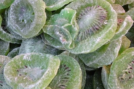 Sweet kiwi as a backgroundの写真素材