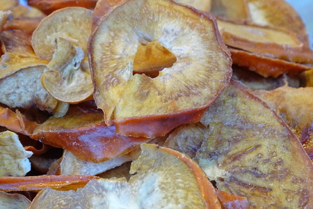 Sliced ??apple as a backgroundの写真素材