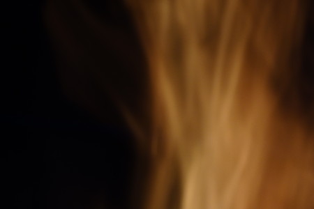 fire flames in the darknessの写真素材