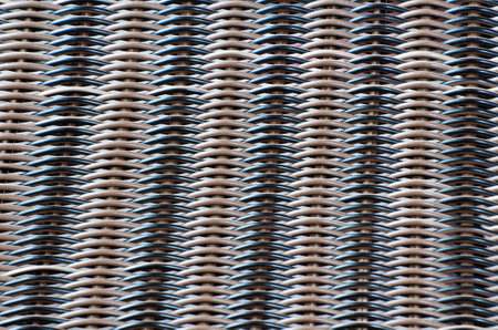 Close up of corrugated metal sheet. Background and texture.の写真素材