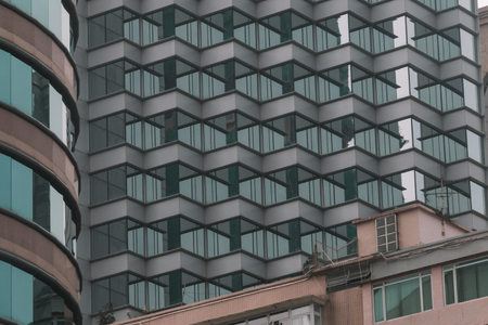 Hong Kong high rise building and finance center