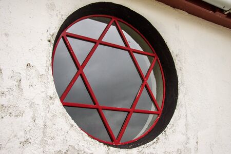 david star as a windowの写真素材