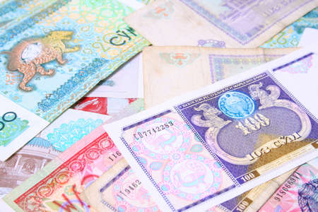 Uzbekistan Moneyの写真素材