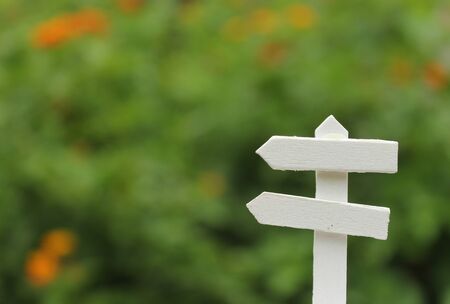 Rustic Signboard in Rural  Outdoor Area