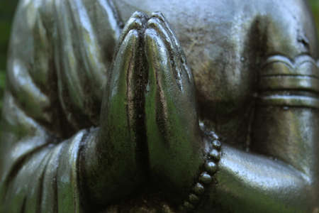 White Easter Lily Closeup on blue Shallow DOFの写真素材