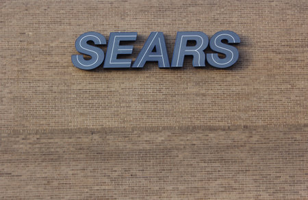 Tyler, TX - November 17, 2018: Sears store located in Broadway Square Mall in Tyler, TXのeditorial素材