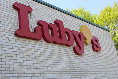 Tyler, TX - March 26, 2019: Abandoned Luby's Restaurantのeditorial素材