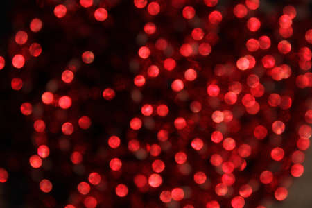 Red Abstract Bokeh Light Background Blur Bokeh Lights