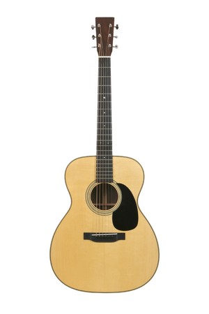 High-end steel-string acoustic guitar (Martin &amp, Co). Logo removedの写真素材