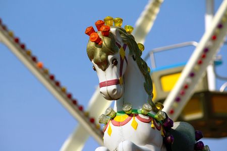 carousel decorationの写真素材