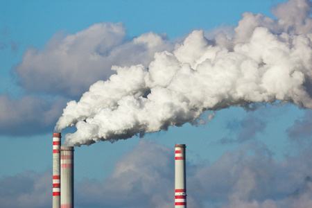 air pollutionの写真素材