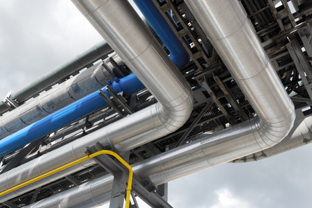refinery pipelineの写真素材