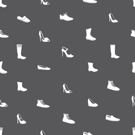 boots and shoes seamless pattern eps10のイラスト素材