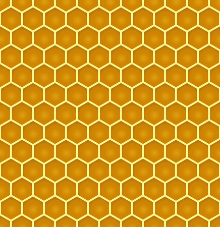 bee honeycomb colorful seamless pattern eps10のイラスト素材