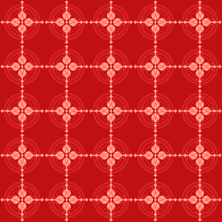 Purple and red ornamental seamless patterns for making damask wallpapers and textile print. Vintage style. Vector illustration.のイラスト素材