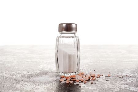 Classic and himalayan salt.の写真素材