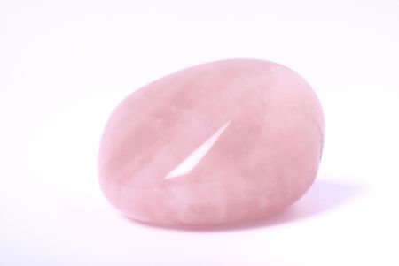 Rose quartz - semiprecious gem used for jewels and also in esoteric and alternative medicine                      の写真素材