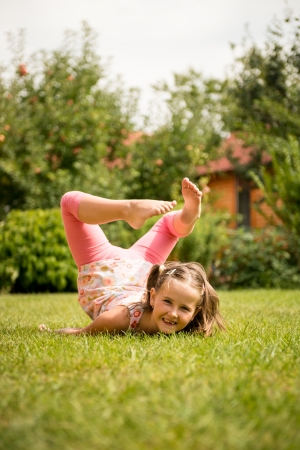 Having funの写真素材