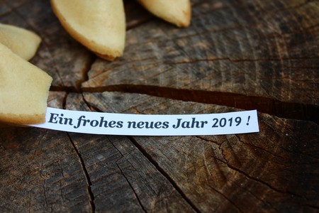 Happy New Year 2019の写真素材