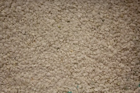 White decorative granulateの写真素材