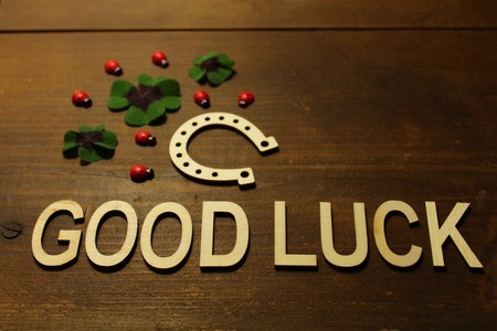 good luckの写真素材