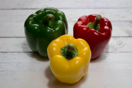 different kinds of colourful pepper
