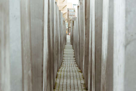 Memorial to the Murdered Jews of Europe in Berlinのeditorial素材