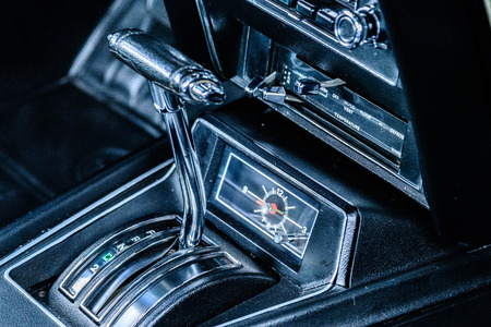 1970 s Mach 1 Mustang interiorのeditorial素材