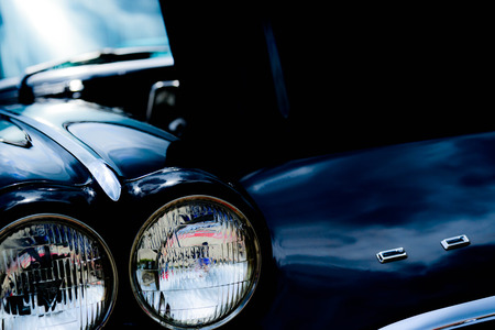 1962 black corvetteのeditorial素材