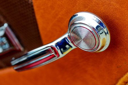 1940 s restored red ford classic sedanの写真素材