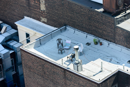 creative sues for rooftops in downtown Philadelphiaのeditorial素材