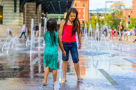 New addition to historical Union Station in downtown Denver Coloradoのeditorial素材