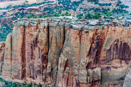 scenic images at Colorado National Monumentの写真素材
