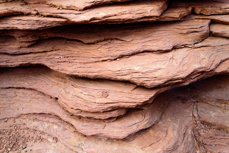 sandstone formations at Colorado National Monumentの写真素材