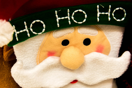 Christmas decorations, Santa Clause dollsの写真素材