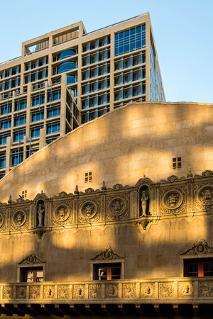 Urban streetscapes and buildings in downtown Phoenix, Arizonaのeditorial素材