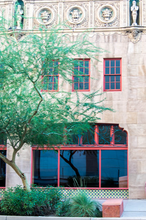 Historic buildings in downtown Phoenix, Arizonaのeditorial素材