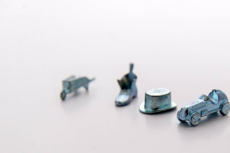 Monopoly board gameのeditorial素材