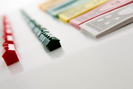 Monopoly board gameのeditorial素材