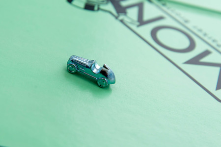 Monopoly board gameのeditorial素材