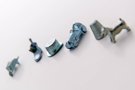 Monopoly board gameのeditorial素材