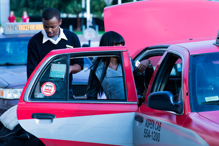 October 2, 2014: Washington, DC,  people traveling through Union Stationのeditorial素材
