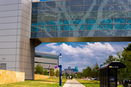 August 19, 2015 - Dallas, Texas, USA: Exterior views of the new addition to Parkland Memorial Hospitalのeditorial素材